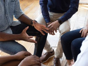 Black Men Group Talk